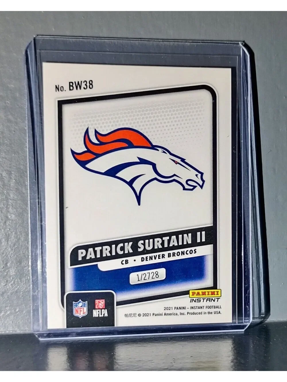 Patrick Surtain II 2021 Panini NFL Black and White Rookies #38 Card 1/2728